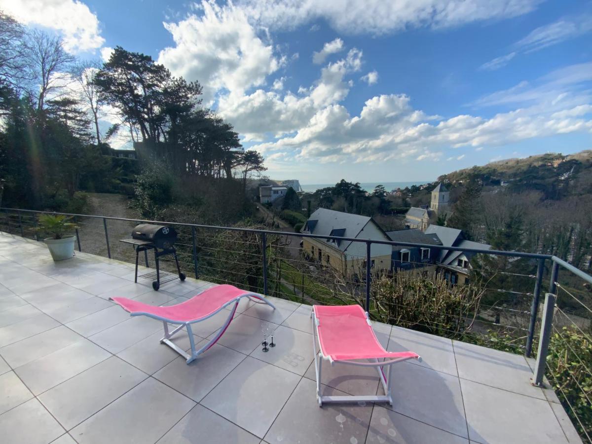Villa Panorama, Vue Mer Et Falaises D Exception Étretat Exterior foto